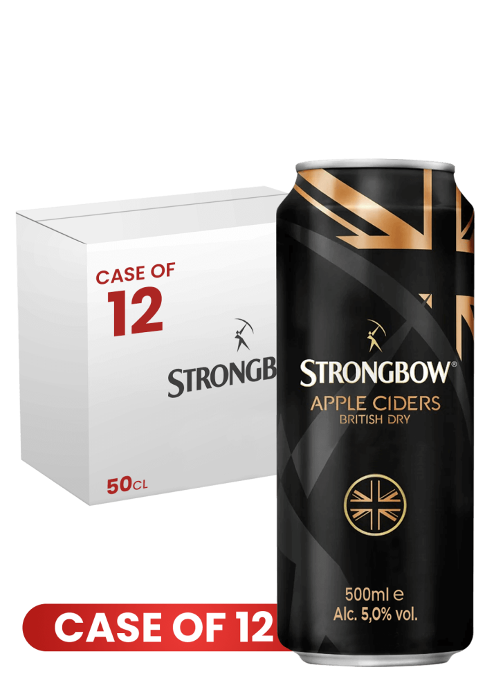 Strongbow Cider Can 50 Cl X 12 Case