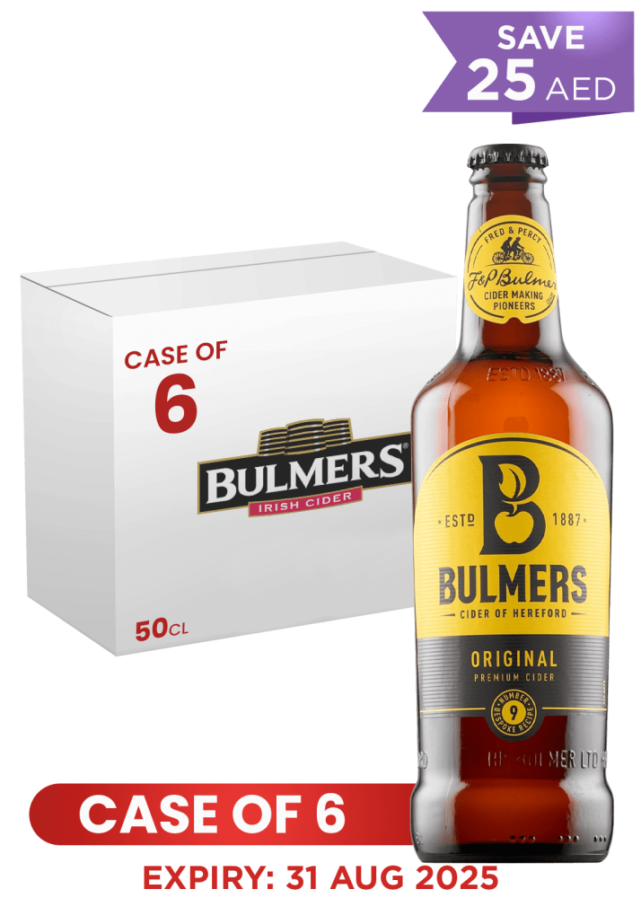 Bulmers Original Bottle 50 Cl. X 6 PROMO