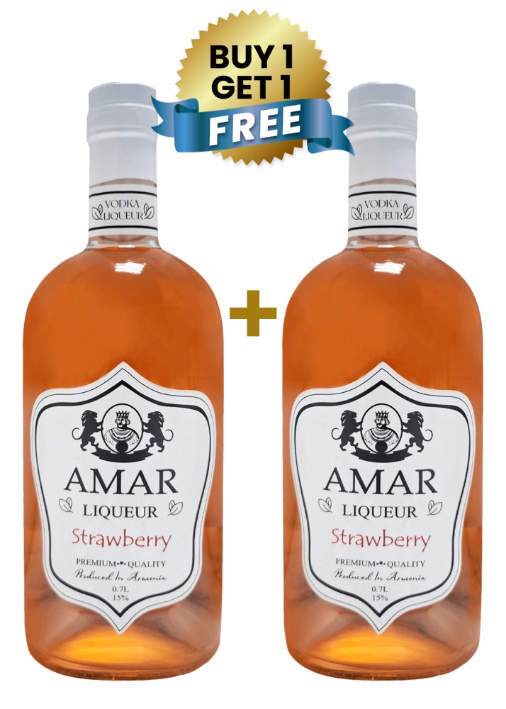 AMAR Liqueur Strawberry 70Cl (Buy 1 Get 1 Free)