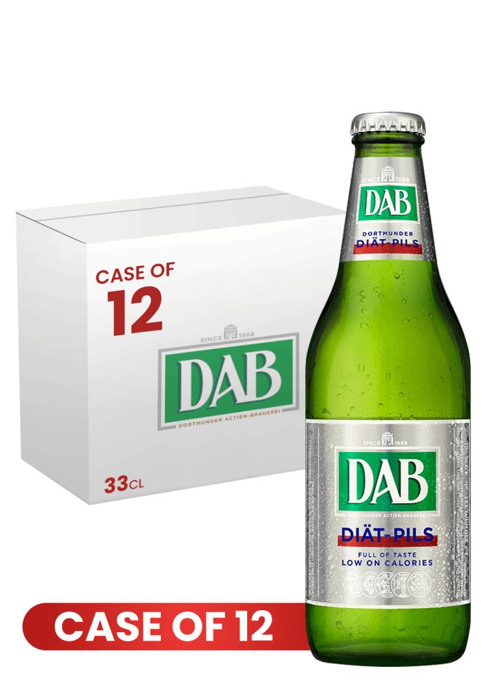 Dab Diat Pils Btl 33 CL X 12 Case