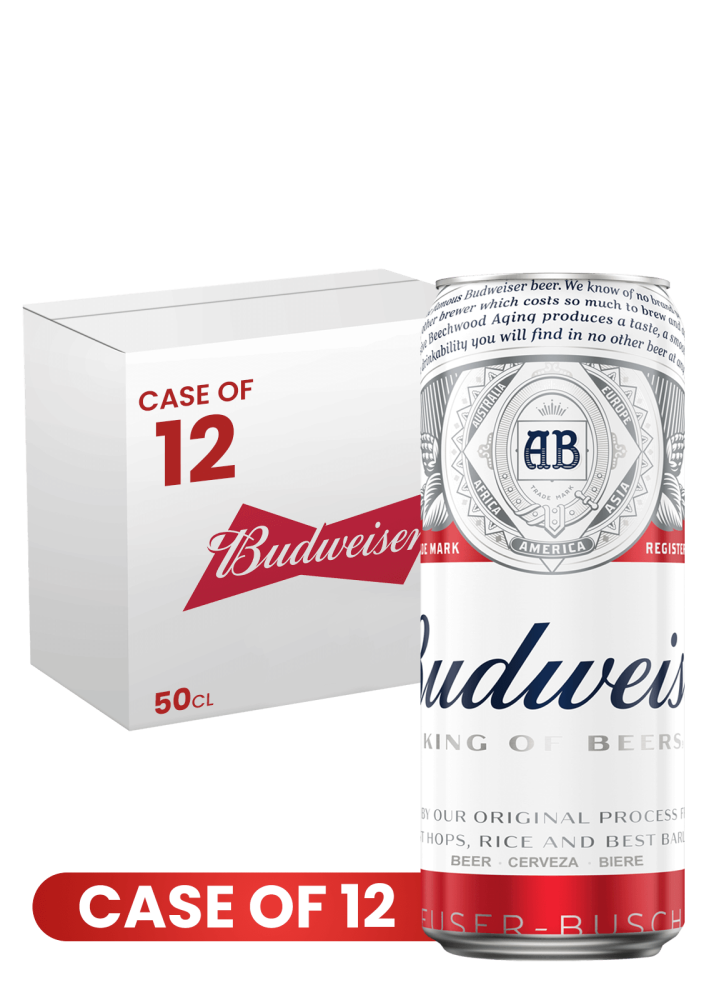Budweiser Can 47.5 CL X 12 Case