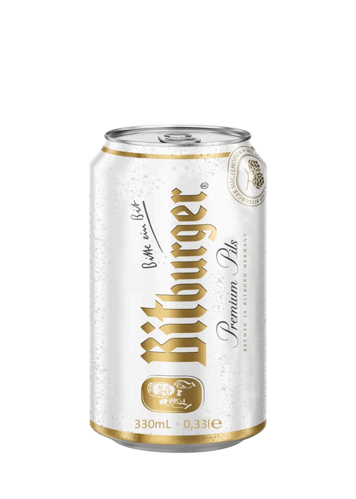 Bitburger Premium Pils Can 33cl