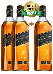 Johnnie Walker Black Label 1 Ltr Buy 2 Get 1 Free