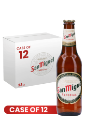 San Miguel Especial Bottle 33 CL X 12 Case