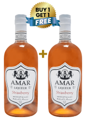 AMAR Liqueur Strawberry 70Cl (Buy 1 Get 1 Free)