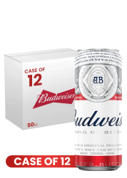 Budweiser Can 47.5 CL X 12 Case