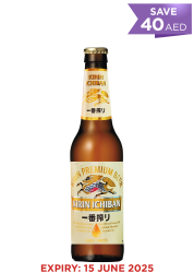 Kirin Ichiban Bottle 33cl X 24 PROMO