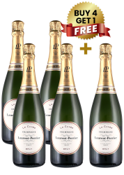 Laurent Perrier La Cuvee Brut 75Cl (Buy 4 Get 1 Free)