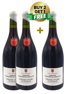 Domaine Marguerite Carillon Volnay 1Er Cru Les Santenots 75Cl (Buy 2 Get 1 Free)