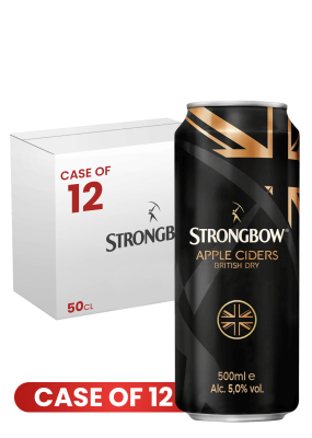 Strongbow Cider Can 50 Cl X 12 Case