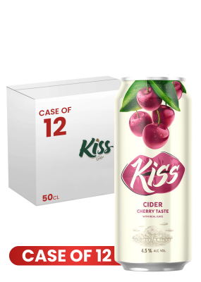 Kiss Cider Cherry Can 50 Cl X 12 Case