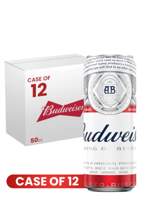 Budweiser Can 47.5 CL X 12 Case