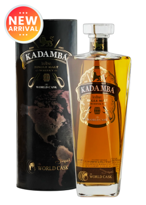Kadamba Indian Single Malt Whisky The World Cask 75Cl
