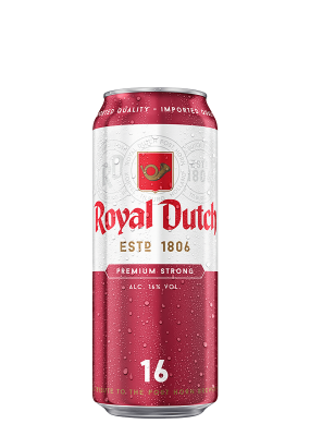 Royal Dutch Premium Strong Beer 16% Can 50CL PROMO